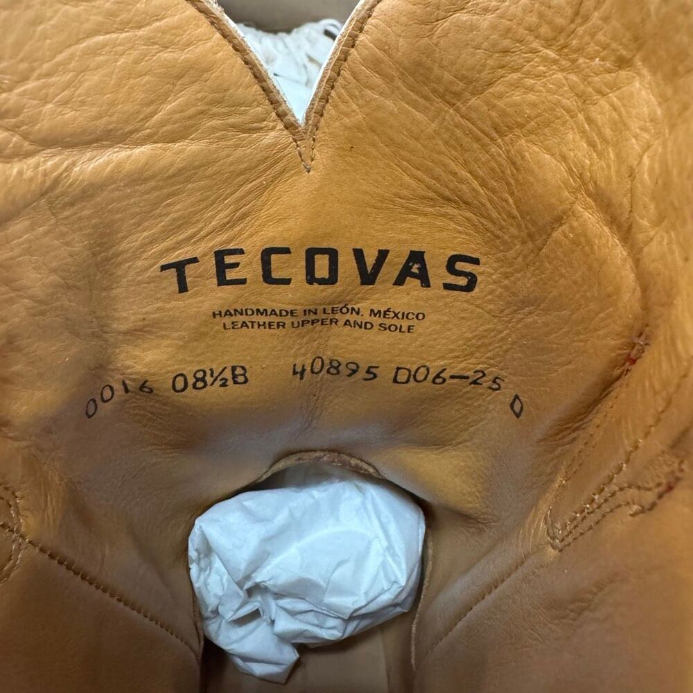 Tecova’s The Jolene Crimson/Bone 8.5 B - Picture 8 of 11